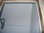 The lining is cheap sheet fiberglass from a home improvement store, I will let everyone know if there are problems. I cut it wit